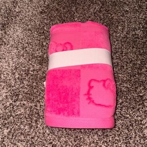 Pink Hello Kitty Hand Towels